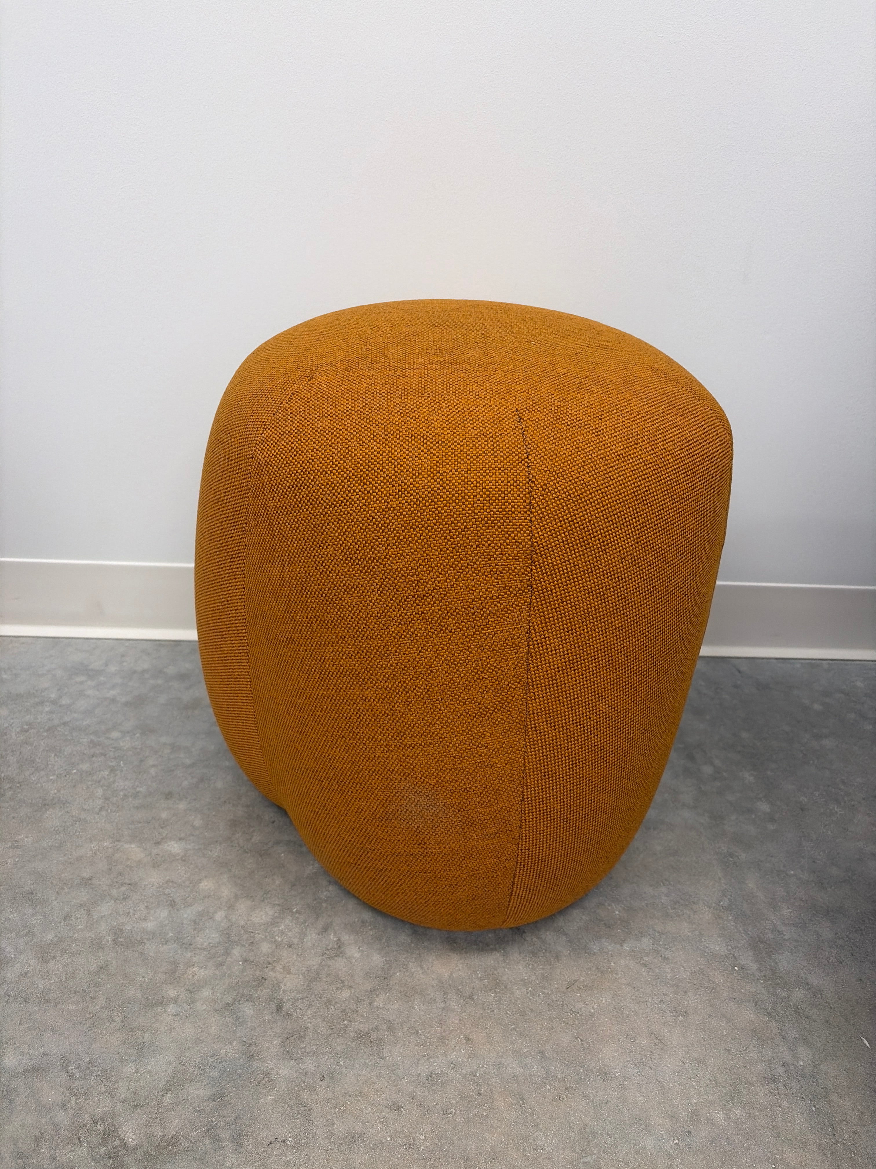 Truffle Pouf,Type B - 18.5" x 17.5"h, Mode Rust - STEPS 107