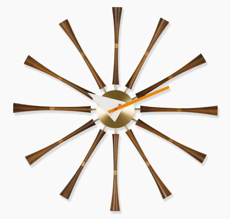 Nelson Spindle Clock