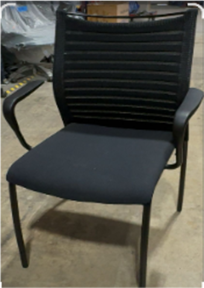 Guest Chair, upholstered seat