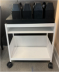 OE1 Storage Trolley, Power Pack and Power Tray