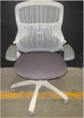 Generation by Knoll task chair, high performance arms, plastic base/ Light Frame, Pebble Back, Storm Ultra Seat Foam
