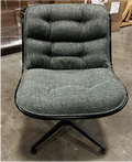 Executive Chair, Armless, 4-Star Base Glides Pneumatic