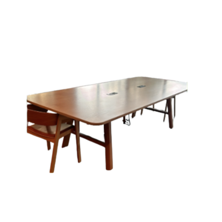 DFM T2B Dining Table with 2 power modules - 108Wx48Dx 30H
