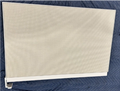 Divider Screen, fabric both sides, 31"W x 19"H