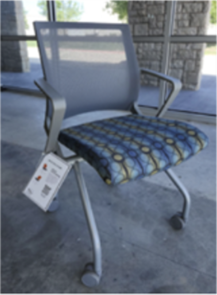 Side Chair, nester fixed arms, upholstered - 1062.FT4.AR1.US.SC.27.FG4.CS6MB.MC2.1.FC2.AC