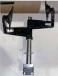 Double Arm Kit, Antenna center beam side mount, 16" mast, movement joints, adjustment knob, cable management clips