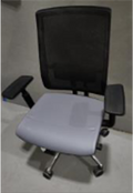 Task Chair, Mesh Back, Synthetic Leather