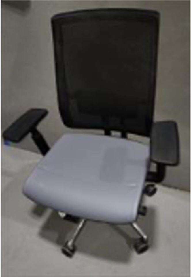 Task Chair, Mesh Back, Synthetic Leather