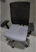 Task Chair, Mesh Back, Synthetic Leather