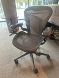 Work Chair,New Aeron,A Size,Low-Hgt Range Adj,Tlt Lim and S
