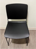 Sellex Basic Sitting Chair, black plastic