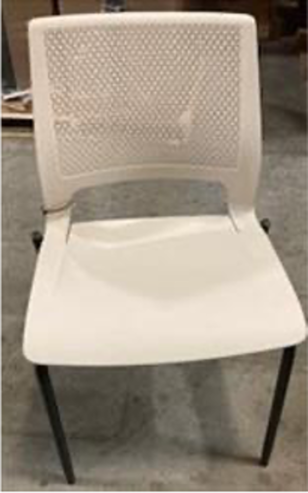 Stackable Chair, armless