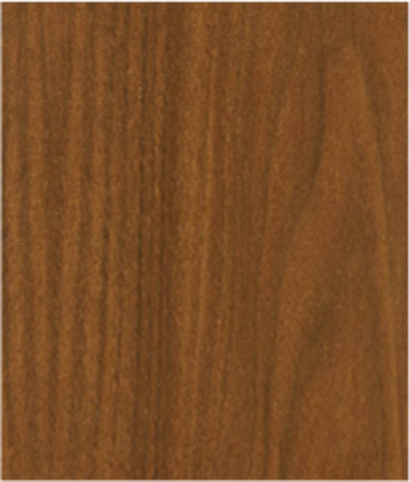 Height Adjustable Table w-modesty, 69"W x 30"D; TOP: Medium Matte Walnut , BASE: Silver
