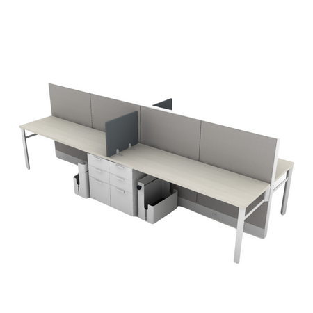 Knoll Dividends Panel System - 4 Pack Workstation