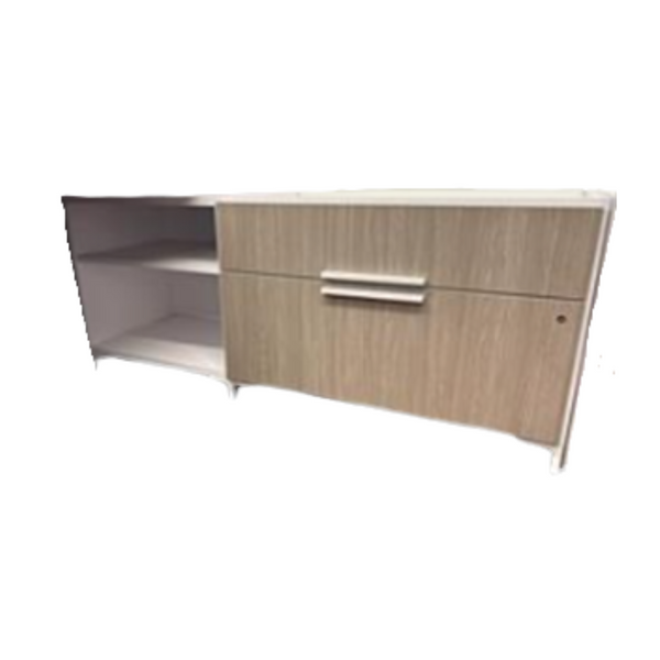 Knoll Anchor Credenza - Right Drawers, Left Cubbies