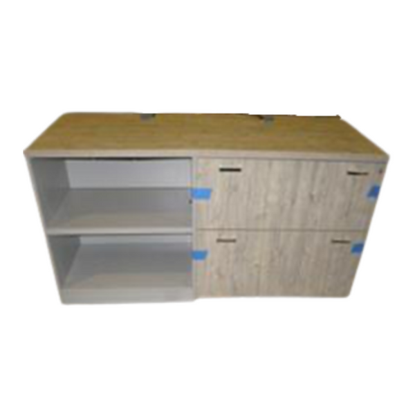 Knoll Reff Credenza - Right with Lock