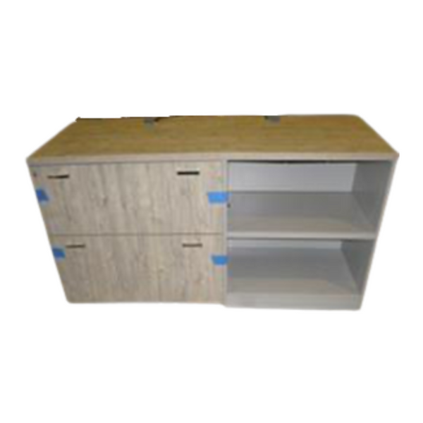 Knoll Reff Credenza - Left with Lock