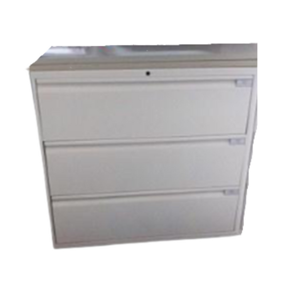 Knoll Calibre - 3 High Lateral File w-hanging rails