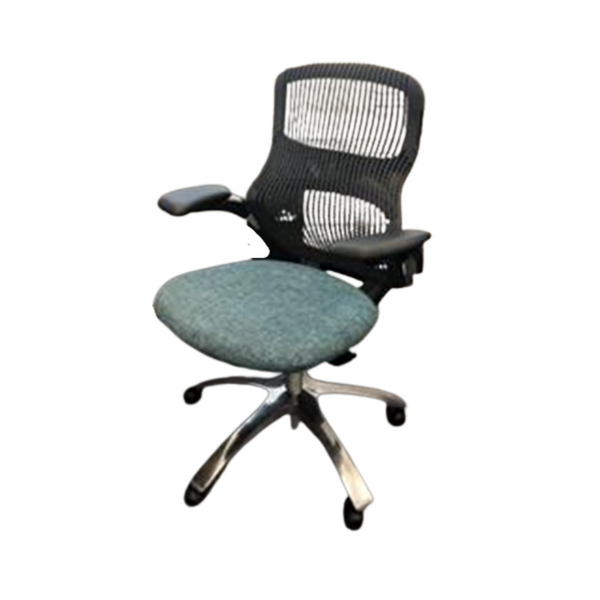 Generation by Knoll Task Chair - Green Patterned