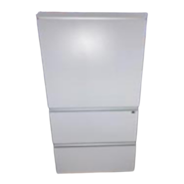 Knoll Autostrada Storage Anchored Cabinet - Storage Front Lower / Open Interior Side Upper