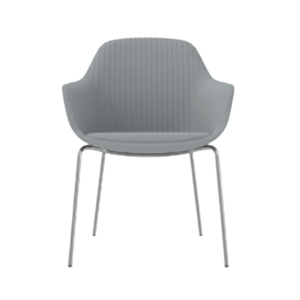 Friant Jest Guest Chair - Aluminum