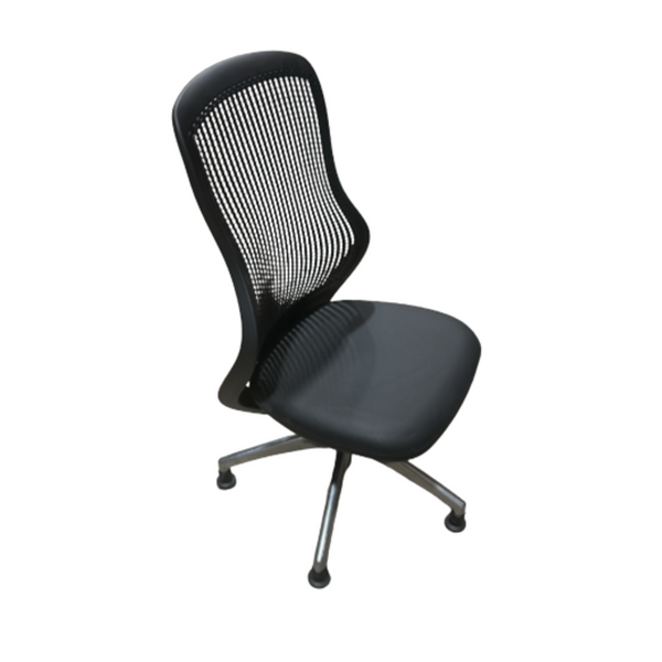 ReGeneration by Knoll Flex Back Net Task Chair - Armless