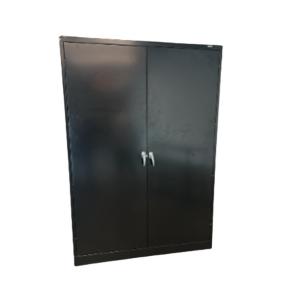 Knoll - 2 Door Metal Cabinet, Black