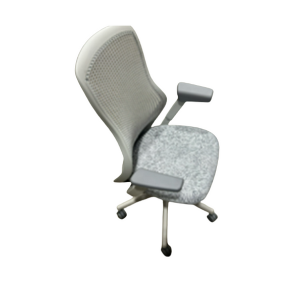 ReGeneration by Knoll Flex Back Net Task Chair - Meteor Back / Grey Patterned Seat