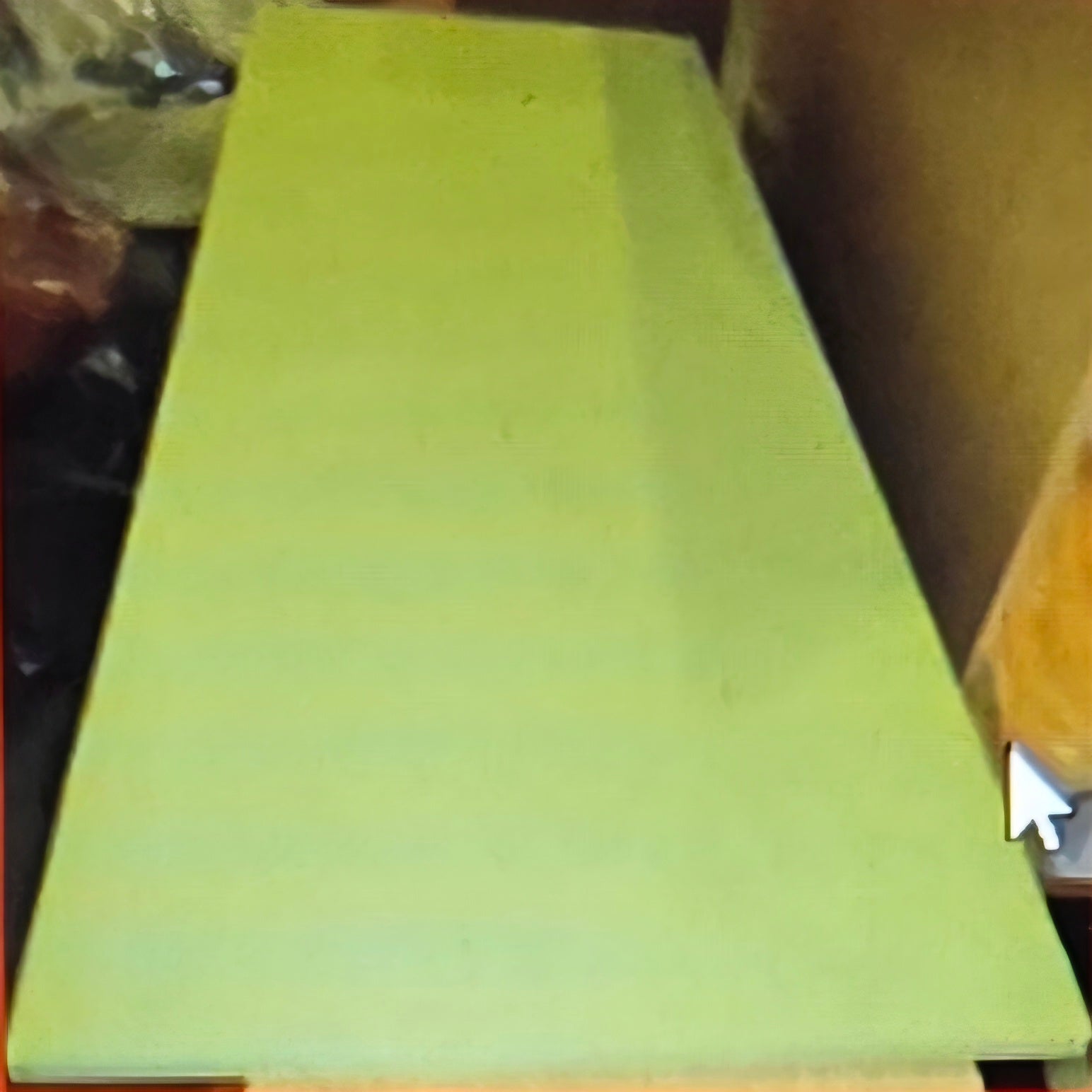 Screen, back of worksurface, to reuter overhead 49H (54"W) / SURF: Uph Fab Group, FABRIC: Beacon, COL: Marsh