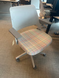 Ollo Light Task Chair with Shell Back, Fixed Arms, 5-Star Pl