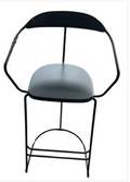 Minus-Tio Ghost Chair/Black Frame