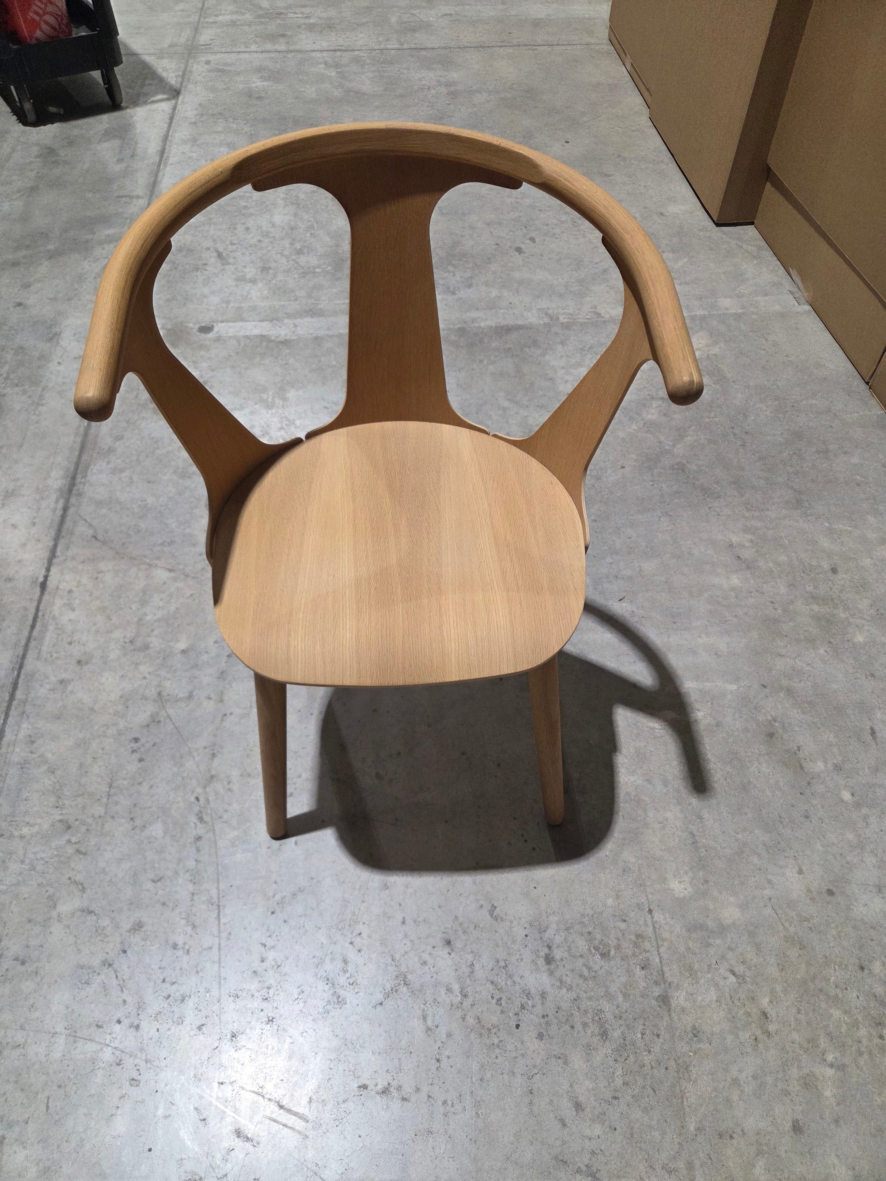 &Tradition in Between SK1 Dining Chair in Oak Finish