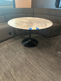 Eero Saarinen Medium Round Table, Lounge Height, 42Wx26"H