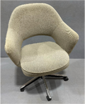 Eero Saarinen Advanced Open Back Arm Chair, swivel/tilt, pneumatic adjustment, soft casters