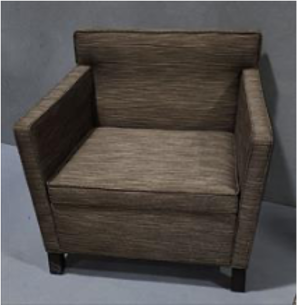 Krefeld Lounge Chair, 32Wx27Dx30H