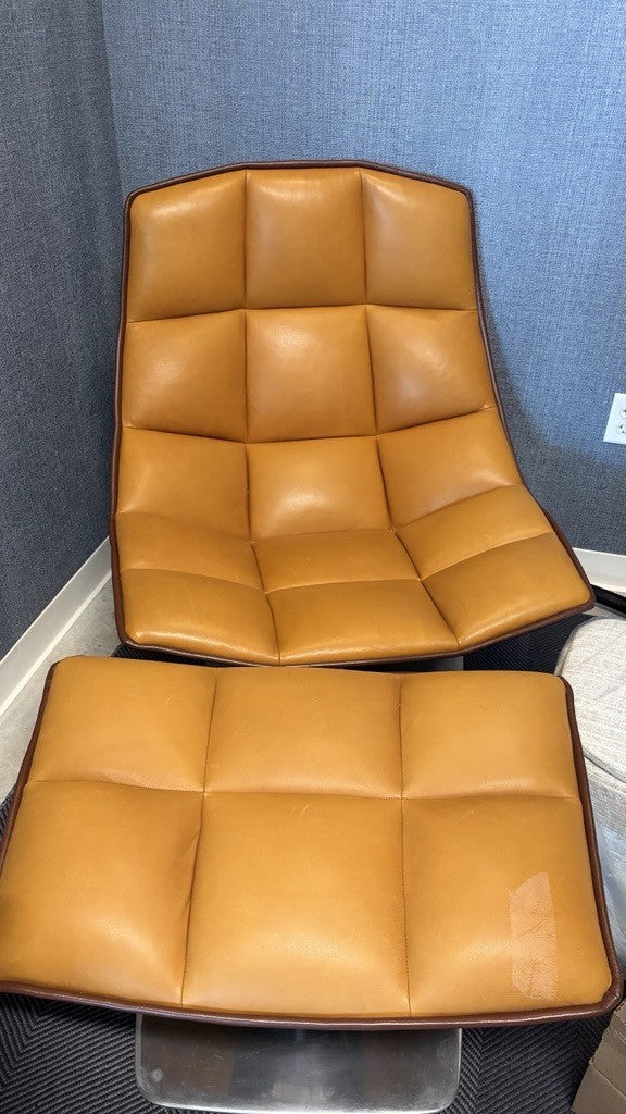 Jehs + Laub Lounge Chair and Ottoman