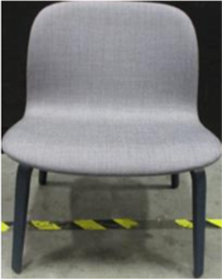 Lounge Chair, Textile in Umami 3 3 Color OPTION: (MTO):Made-To-Order (MTO) OPTION: (BBLK):BASE- Bluish-Black (MTO) OPTION: BBLK_743:UMAMI- 743 (MTO)