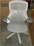 Generation by Knoll task chair, high performance arms, plastic base, standard cylinder, with lumbar, hard casters