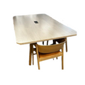 DFM T2A Dining Table - Light Oak - 72x42x29