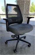 Upholstered Ergonomic Adjustable Task Chair