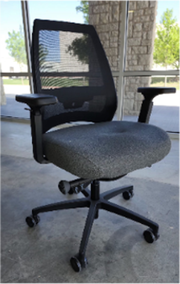 Upholstered Ergonomic Adjustable Task Chair