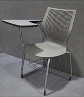 Side Chair w-tablet, RH