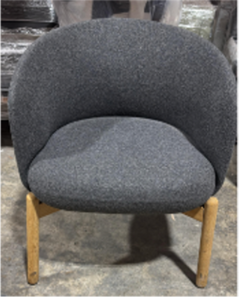 Low Nest Chair, wood base