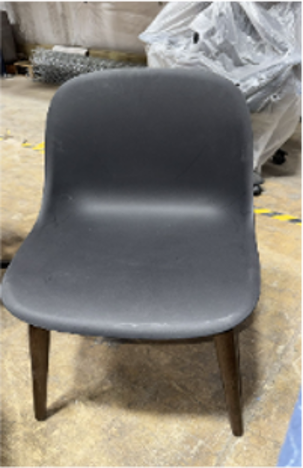 Side Chair, wood base