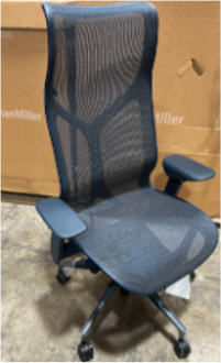 Cosm Chair, High Back, Dipped in Co