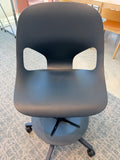 Zeph Multipurpose Stool,5-star base, stool ht range,polymer - FLEX OPT1
