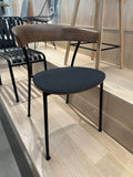 Leeway Chair, Metal Frame, Uph Seat, Ash Back (.5 yds / 9 sf)