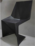 Side Chair, Polypropylene, black