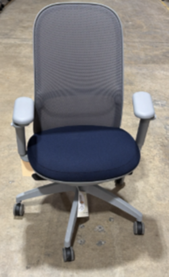 O6 TASK MESH HIGH BACK CHAIR 4D ADJ. ARMS - NAVY - WLST