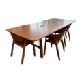 Conference Table with Two Power Modules
